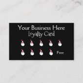 Happy Snowman Kerstmis Loyalty (Voorkant)