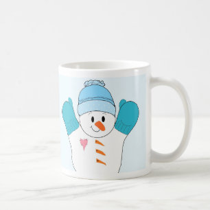 Happy Snowman Koffiemok