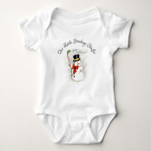Happy Snowman, onze kleine stuiver Romper