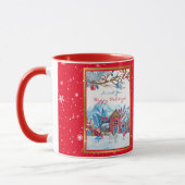 Happy Snowman past zich aan Mok (Links)