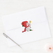 Happy Snowman Sticker (Envelop)