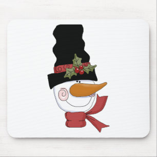 Happy Snowman Tshirts en Gifts Muismat