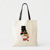 Happy Snowman Tshirts en Gifts Tote Bag (Voorkant)