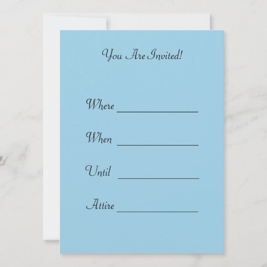 Happy Snowman Uitnodiging (Achterkant)