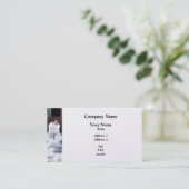 Happy Snowman Visitekaartje (Staand voorkant)