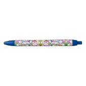 Happy Snowmans kerstpen Blauwe Inkt Pen (Voorkant)