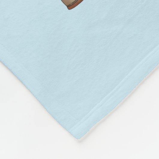 Happy Snowmen Custom Fleece Blanket (Hoek)