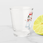 Happy Snowmen schoot glas (Links)