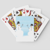 Happy Snowmen Speelkaarten (Achterkant)