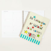 Happy Social Worker's Maand Waardering Planner (Display)