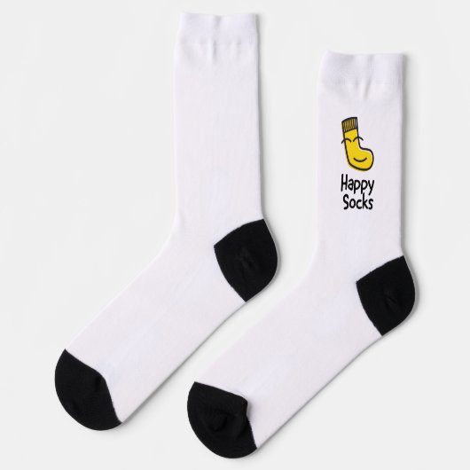 "Happy Socks" Smiley Face Crew Socks Sokken (Links)