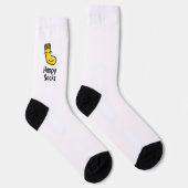 "Happy Socks" Smiley Face Crew Socks Sokken (Rechts)
