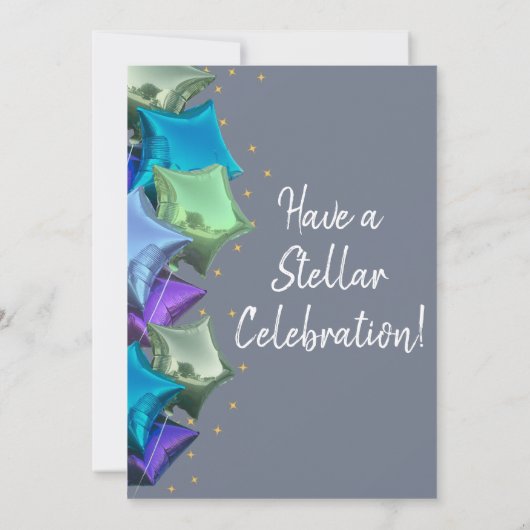 Happy Solar Return Astrology Custom Birthday Kaart (Achterkant)