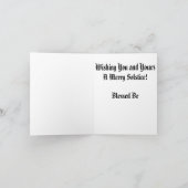 Happy Solstice Green Man Kaart (Binnen)