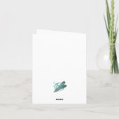 Happy Solstice & Heathens Groeten Kaart (Achterkant)