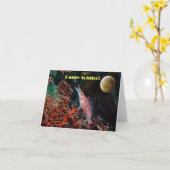 Happy Solstice Kaart (Gele Bloem)