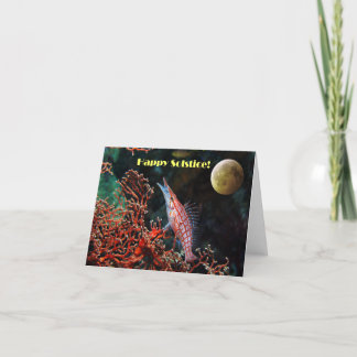 Happy Solstice Kaart