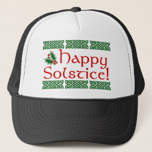 Happy Solstice Trucker Pet