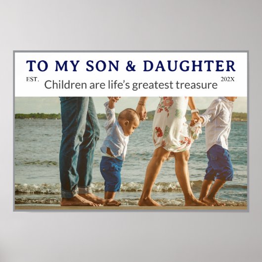 Happy Son’s & Daughter’s Day – Fun Wall Poster (Voorkant)