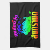 Happy Songkran Day ☺ Suksan Wan Songkran in Thai ☺ Theedoek (Verticaal)