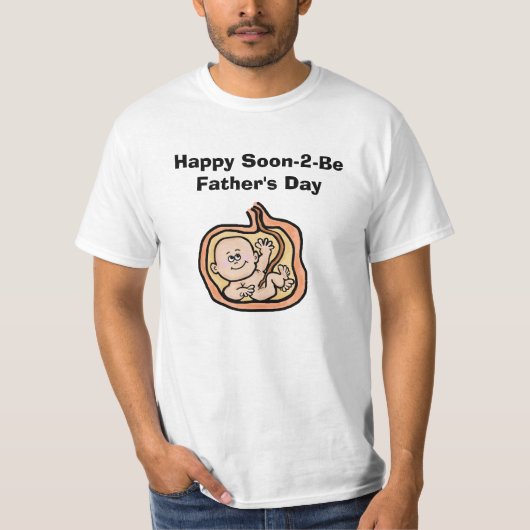 Happy Soon-to-Be-Vaderdag-shirt T-shirt (Voorkant)