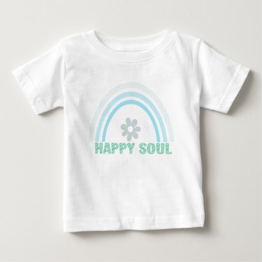 Happy soul baby fine T-shirt (Voorkant)