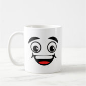 Happy Soy Face Coffee Mok (Links)