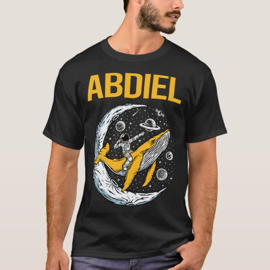 Happy Space - Abdiel Naam T-shirt (Voorkant)