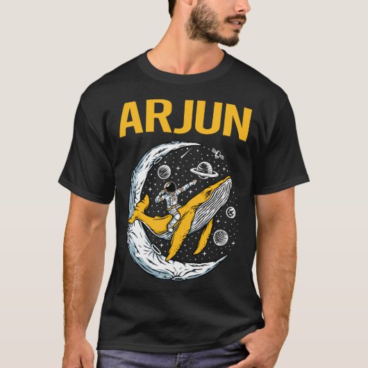 Happy Space - Arjun naam T-shirt (Voorkant)