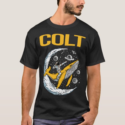 Happy Space - Colt naam T-shirt (Voorkant)