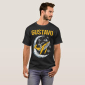 Happy Space - Gustavo Naam T-shirt (Voorkant volledig)
