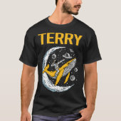 Happy Space - Terry Naam T-shirt (Voorkant)