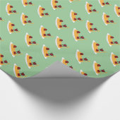 Happy Spaghetti en Meatballen Cadeaupapier (Hoek)