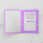 Happy Sparkle Birthday Kaart (Binnen)