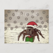 Happy Spider-kerstBriefkaart Briefkaart (Voorkant)