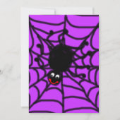 Happy Spider-uitnodiging Kaart (Voorkant)