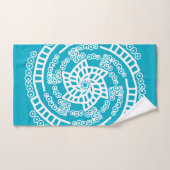 Happy Spiral en stippen Bad Handdoek (Handdoek)