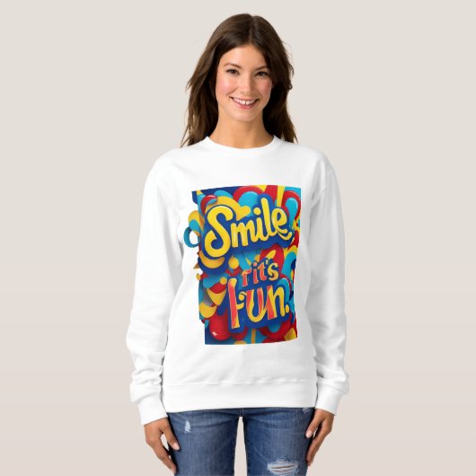 "Happy Spirit" Trui (Voorkant volledig)