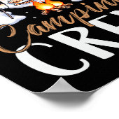 Happy Spooky Camping Crew Halloween Campfire 2024 Poster (Hoek)