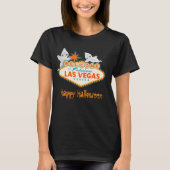 Happy Spooky Halloween Las Vegas T-shirt (Voorkant)