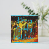 Happy Spooky Halloween Party Sjabloon (Staand voorkant)