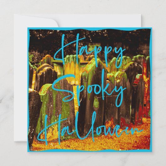 Happy Spooky Halloween Party Sjabloon (Voorkant)