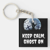 Happy Spooky Halloween Sleutelhanger (Voorkant)