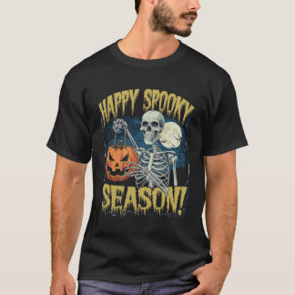 Happy Spooky Season beroemd gemaakt door Pumpkin H T-shirt
