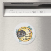 Happy Spooky Season | Halloween Camping Magneet (Insitu (Vaatwasser))
