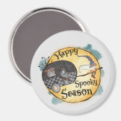 Happy Spooky Season | Halloween Camping Magneet (Voorkant / Achterkant)