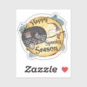Happy Spooky Season | Halloween Camping Sticker (Vel)