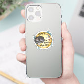 Happy Spooky Season | Halloween Camping Sticker (Telefoon)