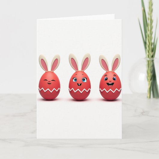 Happy Spring Animal Friends Card Kaart (Voorkant)