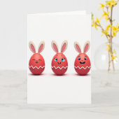 Happy Spring Animal Friends Card Kaart (Gele Bloem)